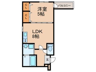 フジパレス庄内ノースの物件間取画像